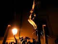 imagen titular de la cofradia de jesus de la redencion (solo hombres) y segundo en procesionar, banda que acompa�a es minerva, fue el 16 de marzo de 2008. fue hecho por juan de anchieta en el siglo xvi. pujado por 75 braces con un peso global de 930 kg. fue restaurado el a�o pasado. el video esta hecho en la salida de la procesion en la plaza del grano.