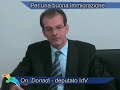 Disegni di legge: On. Donadi, per una buona immigrazione