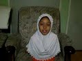 aisyah baca surat alfateha