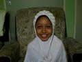 aisyah baca surat alfateha
