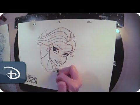 how to draw characters from disney