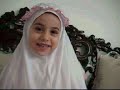 Anwaar (4 y.) is reading Quran Anwaar (4 y.) is reading Quran