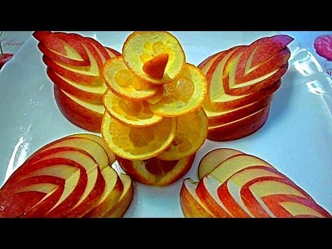 Как из яблок сделать цветы из Как из яблок сделать цветы из