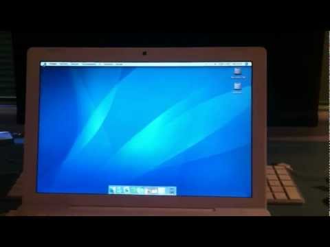 2006 MacBook TIger boot time, no SSD
