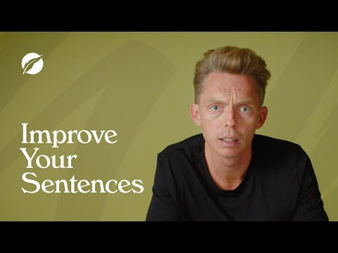 Watch 'How to Improve Your Sentences when Writing '