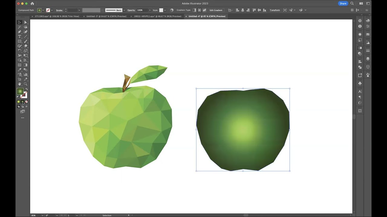 How to use your blending modes to improve your Digital Illustration - Adobe Illustrator