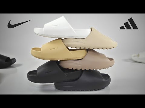 Кроссовки Адидас Изи Adidas Yeezy) vs Nike Slide