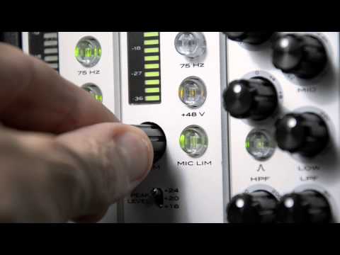 THE NEW APHEX 500 SERIES - MIC PRES: SHARED FEATURES
