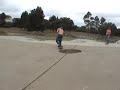 fakie rail shuv
