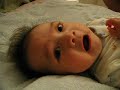 Ethan cries after squezzing Daddys nose Ethan cries after squezzing Daddys nose