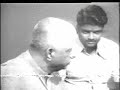Palghat T. S. Mani Iyer plays a solo on the mridangam