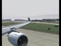 FS2004 FedEx Flight 266 Take Off LSZH Runway 32