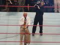RIC FLAIR FINAL FAREWELL EXIT FROM RING STAGE 3/31/08