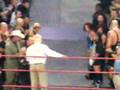 RIC FLAIR FINAL FAREWELL EXIT FROM RING STAGE 3/31/08