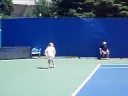 Tennis Action in New Haven