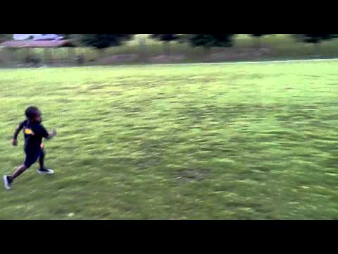 football 3 year old vs 6 yearold