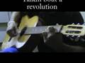 First playing Talkin bout a revolution
