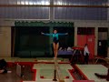 Laura Poullard à la poutre - Championne régionale de gymnastique - Minimes - 2009