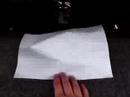 Papier auf Subwoofer