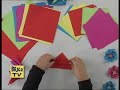 Il Pesce Rosso Con La Tecnica Dell'origami