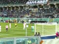 A very poor penalty from Fabrizio Miccoli (Palermo - Bari)