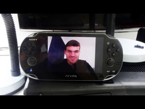 how to use ps vita camera