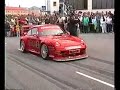 Hubbe Berg driving hard in a Porsche Hubbe Berg driving hard in a Porsche