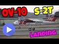 Cal Fire Landing at Ramona, CA