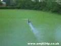 Walkera 36 RC Helicopter Flying Fast - with Smoke and Crash