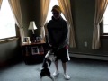 ricky and zeus with a ball