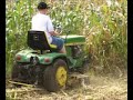 Mowing Corn with a JD 140 #2