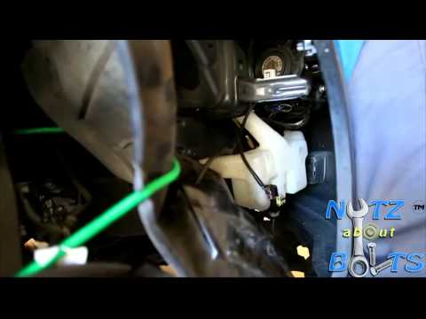 how to drain windshield washer fluid honda accord