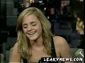 emma watson on letterman show