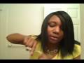 FULL HEAD Sew in Tutorial Part 5 - Cutting the weave & RESULTS