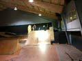 jumping over garbage can (nose grab)