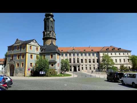 Weimar Schlossplatz am 21.05.2018