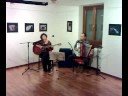20081018 Folk Duo Cantigas @ Galerija Milko Bambič