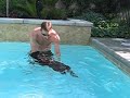 George swimming video #3
