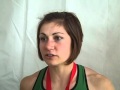 Bridget Franek After Her 2011 USATF Runner Up Finish in the Steeplechase