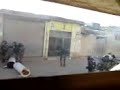 Esfehan after iranian election. Riot police running away - 13/06/09 