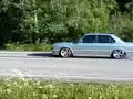 BMW E28 3,6 M5 burnout