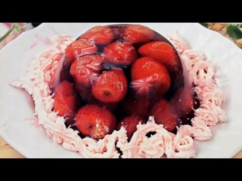 Вкусное желе из ягод рецепт. Новогодние десерты, новые рецепты блюд на Новый Год. NEW fruit jelly