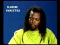 Elijah Kalswe interview 's Karibu Varietes by Manda Tchebwa Tele Zaire Kinshasa RDC
