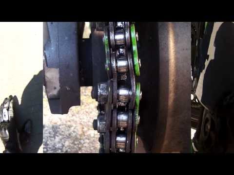 how to measure chain slack zx6r