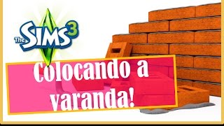 Colando varanda