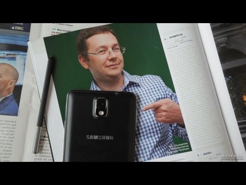 Обзор Samsung N900 Galaxy Note 3 (16Gb, black)