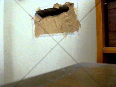 how to fill deep holes in wall