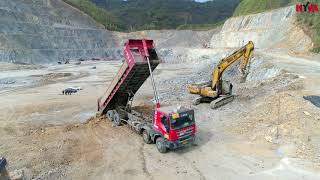 Hyva tipping solutions for mining in CHINA