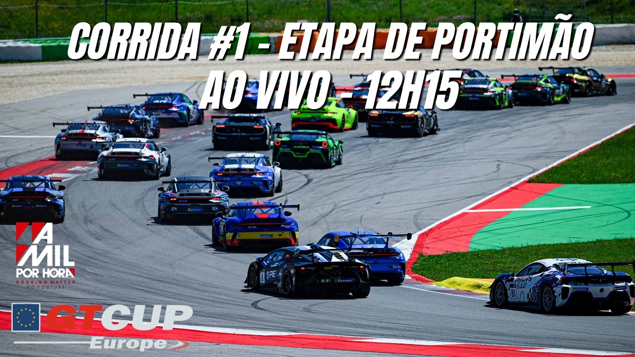 🟣GT CUP OPEN EUROPE 2026 | ETAPA DE PORTIMÃO - 1ª CORRIDA | AO VIVO E COM IMAGENS
