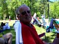 Robert Randall runs the  Pineland Farms 25K Trail Challenge and lives to talk about it. May 25, 2008 at New Gloucester, Maine